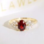 Dark Ruby Engagement Rings: A Bold Statement of Passion